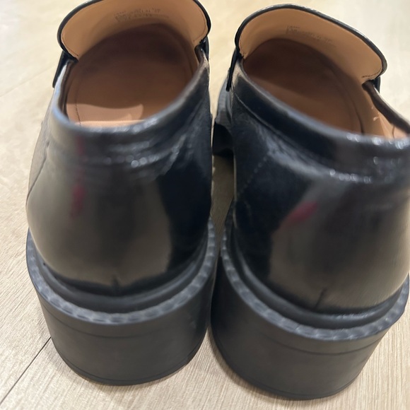 Coach Black Chunky Sole Loafers - Picture 7 of 9